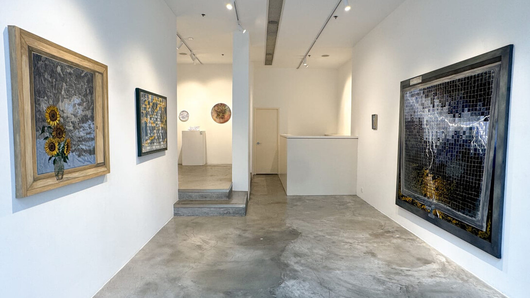 Various artists, Wander from home, exhibition view. Courtesy of Contemporary by Angela Li