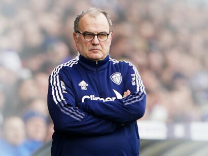 Marcelo Bielsa, entrenador argentino en su etapa en el Leeds United
