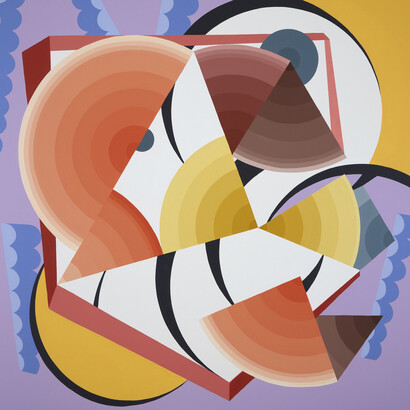 Ham Darroch, Basket of flowers (detail), 2023. Courtesy of Onespace Gallery