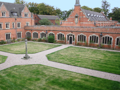 Patio interior del St Mary's College, Oscott, Birmingham