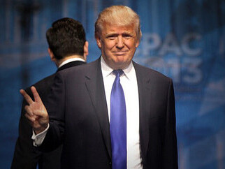 Donald Trump speaking at the 2013 Conservative Political Action Conference (CPAC) in National Harbor, Maryland, USA