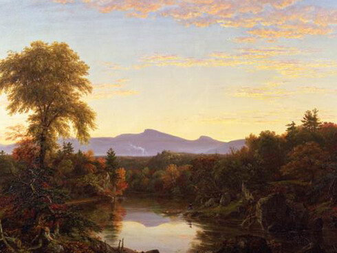 The Poetry of Nature: Hudson River School Landscapes from the New-York Historical Society. Courtesy of Allentown Art Museum