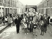 Artists and their families living on Beck Road, E8. Edward Woodman (1988)