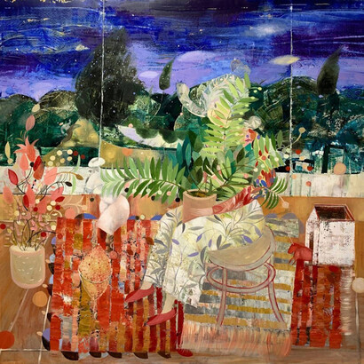 Golden harvest, lasting bloom. Courtesy of Andakulova Gallery