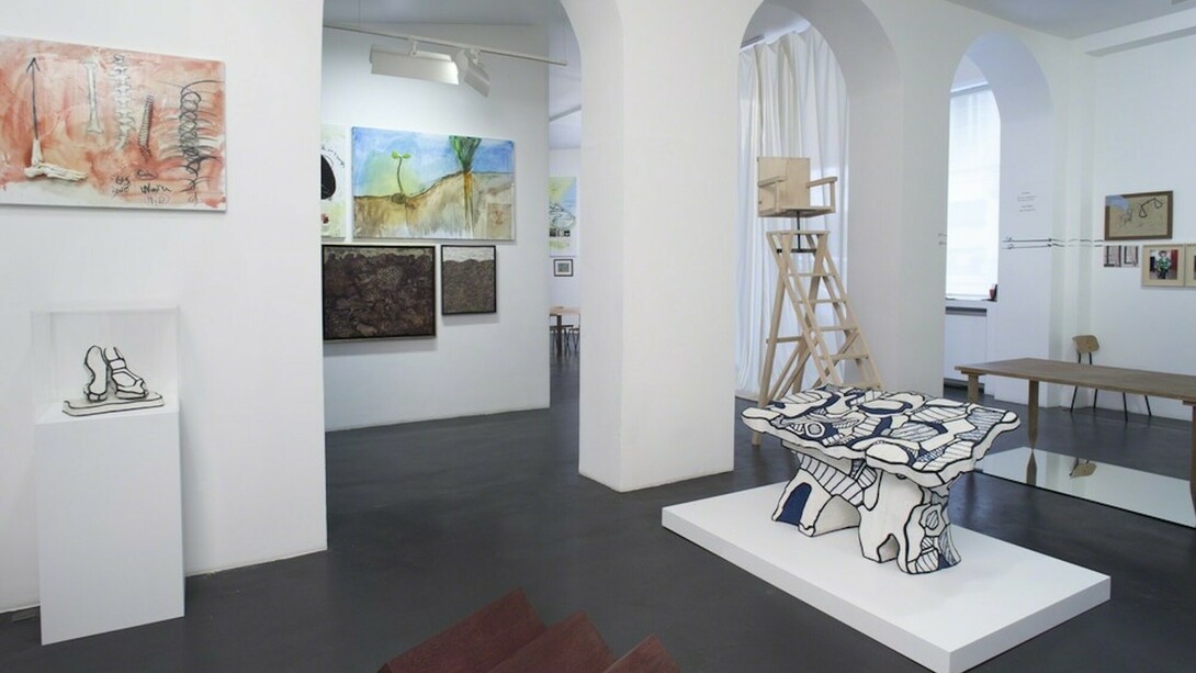 Jean Dubuffet, Exhibition view. Courtesy of Galerie Nathalie Obadia