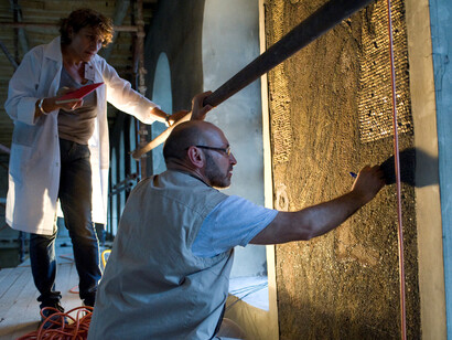 Progetto di restauro Basilica della Natività di Betlemme, Salone del Restauro 2013