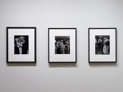 Brassaï, Paris by night, exhibition view. Courtesy of Howard Greenberg Gallery