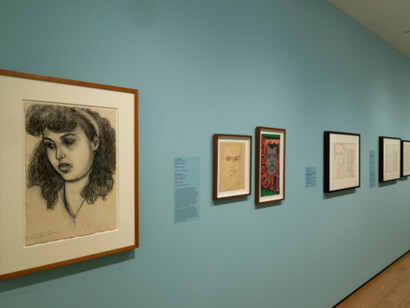 Matisse and Martinique: portraits and poetry, exhibition view. Courtesy of BMA