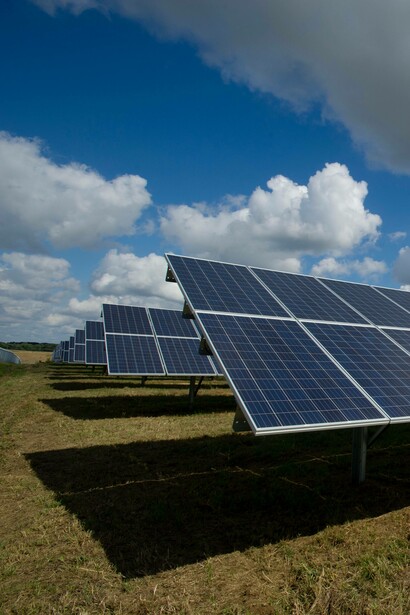 Multiple solar panels for sustainable energy