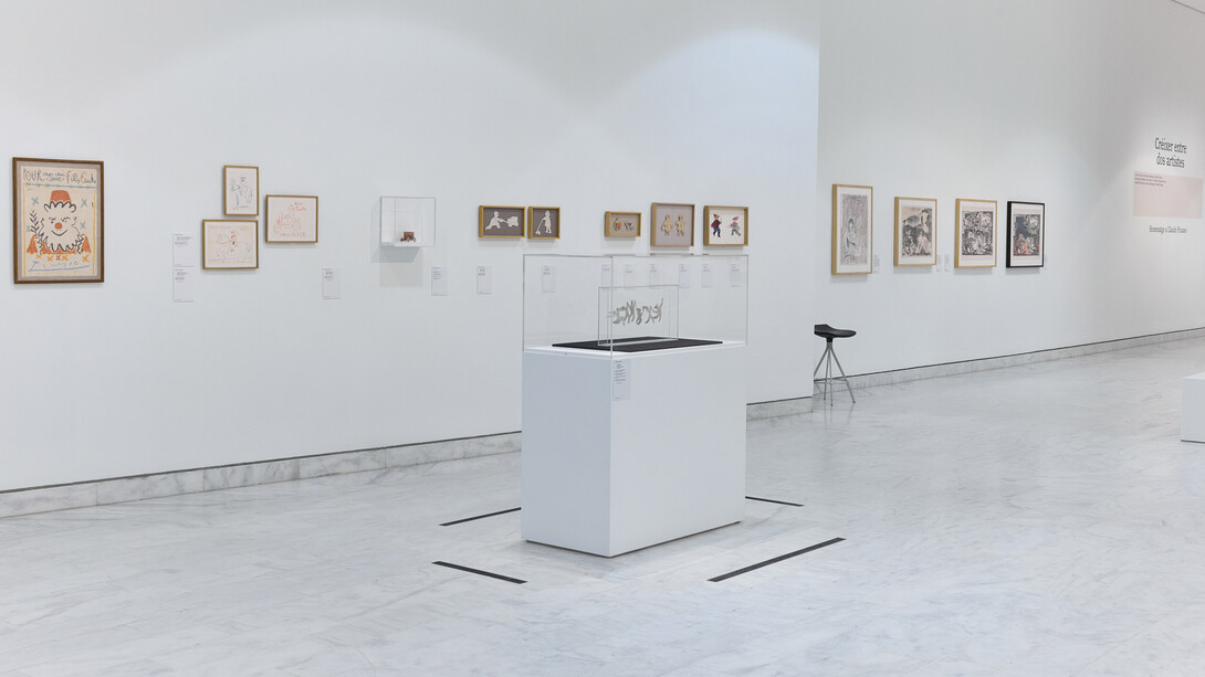 Grandir entre deux artistes. Homage à Claude Picasso, vue de l’exposition. Courtoisie du Museu Picasso