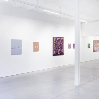 Various artists, After painting after painting (after painting), exhibition view. Courtesy of Plus-One Projects 
