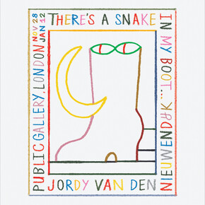 There’s A Snake in My Boot. Courtesy of PUBLIC Gallery