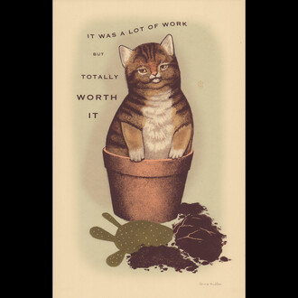 Stop Pouring Gasoline on the
Fire, and Other Stories About Cats. Courtesy of Spoke Art