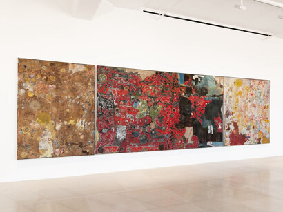 Various artists, Spangled mind, exhibition view. Courtesy of Greene Naftali