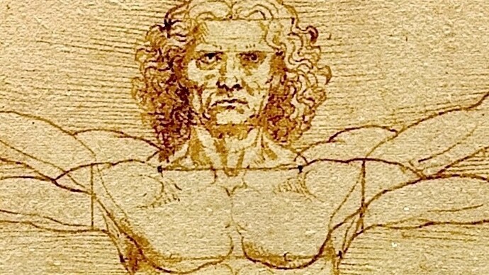 « L’Homme de Vitruve » (Leonardo da Vinci,1490), ou l’homme au centre du monde