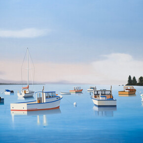 Tom McKinley, Morning August 1st, 2024. Courtesy of Berggruen Gallery