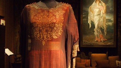 Modelo "Delphos" de Mariano Fortuny y Madrazo