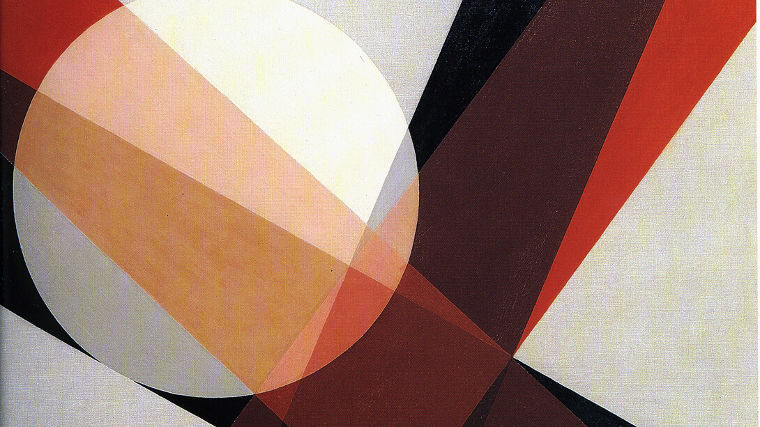 László Moholy-Nagy 
A 19, 1927
Oil on canvas, 80 x 95.5 cm
Hattula Moholy-Nagy, Ann Arbor, MI
© 2015 Hattula Moholy-Nagy/VG Bild-Kunst, Bonn/Artists Rights Society (ARS), New York
