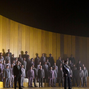 Lohengrin, vista della performance. Cortesia di Teatro La Fenice