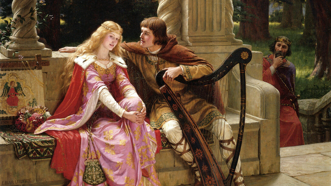 Edmund Blair Leighton, Tristano e Isotta