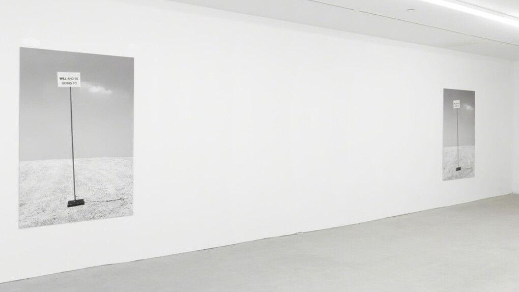 Shannon Ebner, Exhibition view. Courtesy of Eva Presenhuber