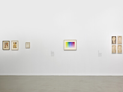 Otobong Nkanga, I dreamt of you in colours (J’ai rêvé de toi en couleurs), vue exposition. Avec l'aimable autorisation du Musée d'Art Moderne de Paris