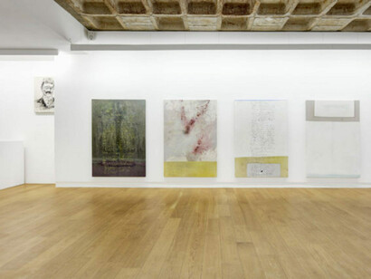 Thomas Kvam, Exhibition view. Courtesy of Galerie Michael Janssen
