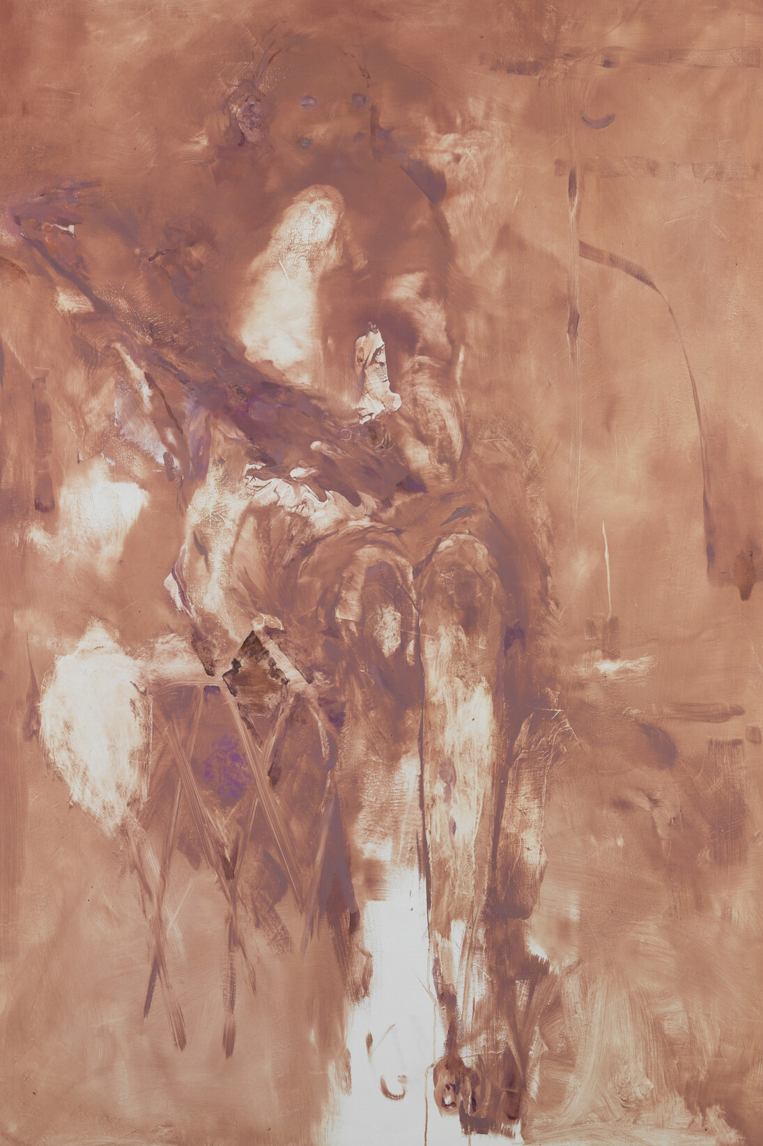 Jennifer Packer, No Mind For Yearning, 2015, Oil on canvas, 164.5 x 114.5 cm, Courtesy: Corvi-Mora, London