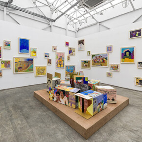 Sohrab Hura, The forest, exhibition view. Courtesy of Experimenter