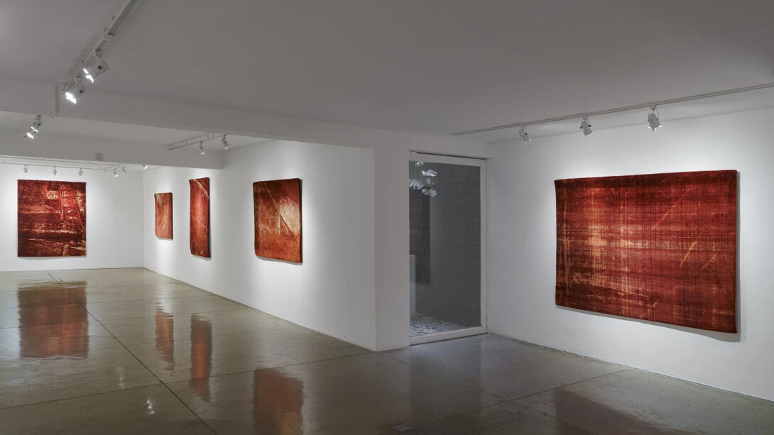 Marcos Chaves, Blue blood, exhibition view. Courtesy of Nara Roesler Gallery