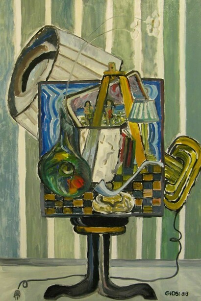 Giosi Beretta, Tavolino nello studio 2