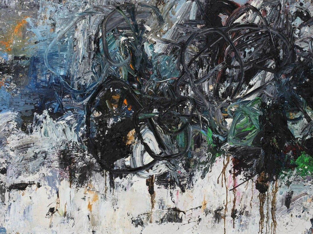 Su Dong Ping, No.10, 2014, Oil paint and mixed media on canvas, 152 x 181 cm; 59 9/10 x 71 3/10 in.