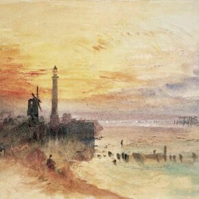 Joseph Mallord William Turner (1775-1851), Ostend Harbour, c.1840, Photo © National Gallery of Ireland