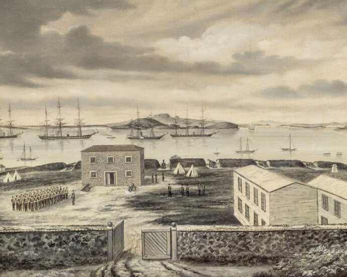 To All New Arrivals. Courtesy of Auckland Art Gallery