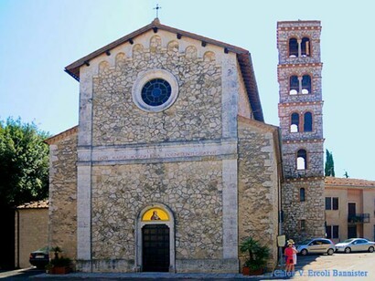 Saturnia´s church