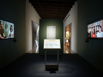 Atlas de arquitectura contemporánea en México, exhibition view. Courtesy of Museo Amparo