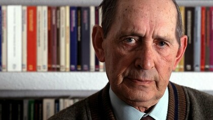 El novelista español Miguel Delibes