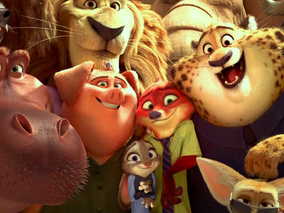 Zootopia: parte de los personajes principales de la película ganadora del Oscar 2017