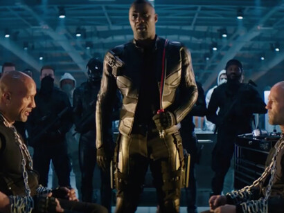 Dwayne Johnson, Jason Statham and Idris Elba, Fast & Furious Presents: Hobbs & Shaw