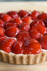 Sweet Strawberry Mascarpone Tart