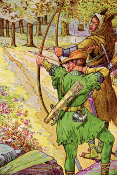Illustrazione di Robin Hood