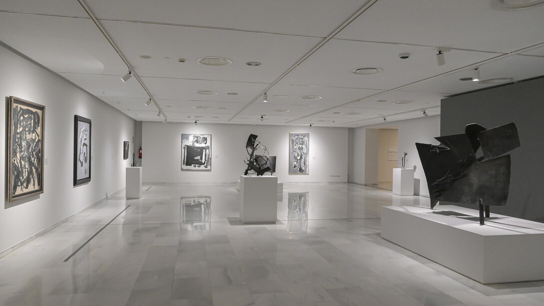 Varios artistas, Espacio arte contemporáneo (E.ac.), vista de exhibición. Cortesía de la Fundación Bancaja