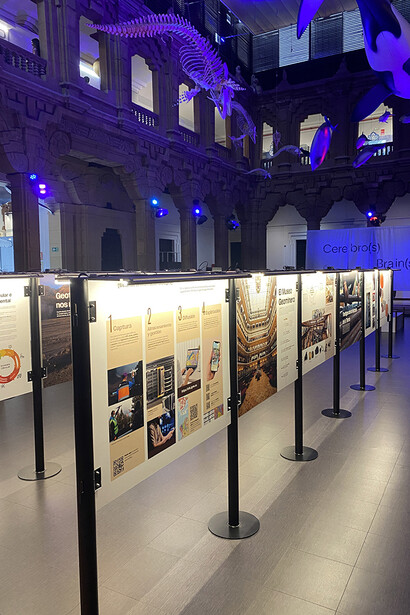 Geology and mining for the habitability of the planet, exhibition view. Courtesy of Casa de la Ciencia 