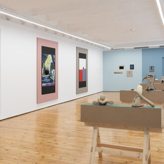 Victoria Civera, Refugio, estímulo y deseo, vista de exhibición. Cortesía de Prats Nogueras Blanchard
