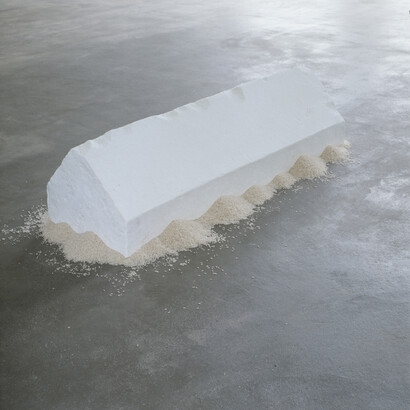 Wolfgang Laib et la collection du Kunsthaus Zürich, vue de l'exposition. Avec l'aimable autorisation du Kunsthaus Zürich