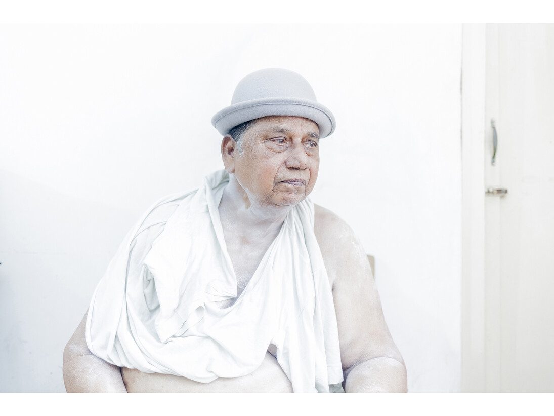 Second Prize Daily Life Category, Stories. Sarker Protick, Bangladesh. Caption: John wears his grandson’s bowler hat