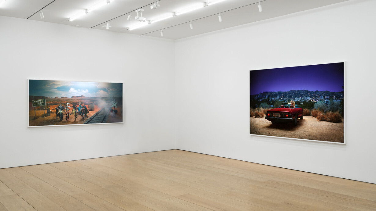 Alex Prager, Matinee, exhibition view. Courtesy of Lehmann Maupin