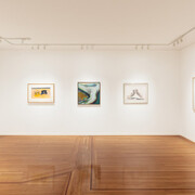 Wayne Thiebaud, Selected paintings and works on paper, exhibition view. Courtesy of Paul Thiebaud Gallery