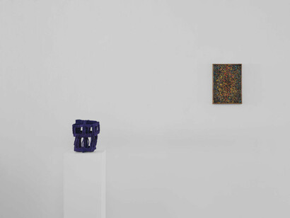 Chiyu Uemae, Cosmology, exhibition view. Courtesy of Axel Vervoordt Gallery