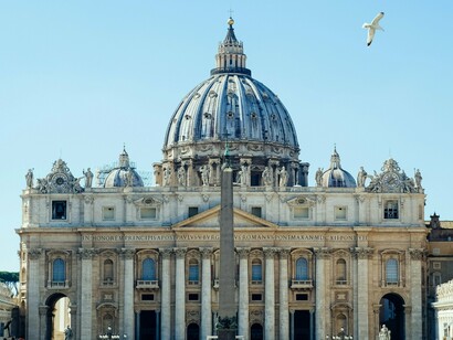 The Vatican stands eternal, its beauty undeniable—its silence on suffering, unforgettable